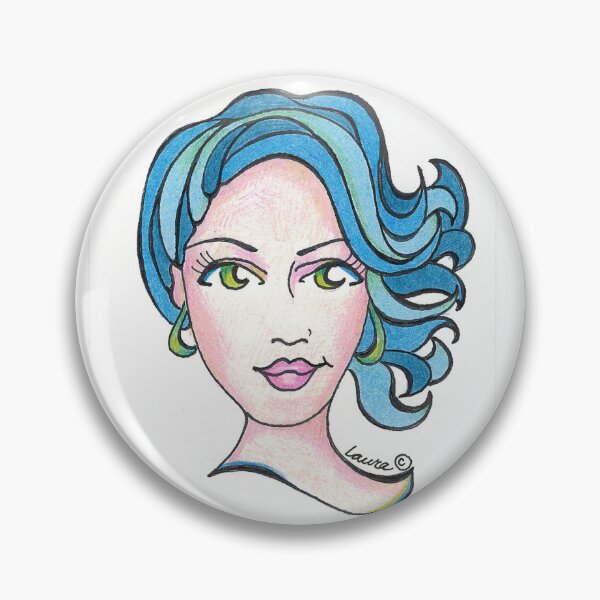 Aperçu de l'œuvre Glam Girls - Bleu créée et vendue par LauraCLeMaster.