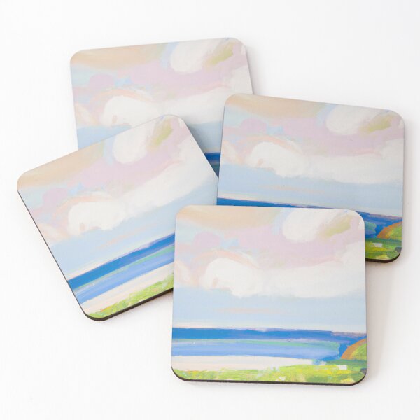 Item preview, Ocean View - Abstract Art Painting designed and sold by Inomaly Art.