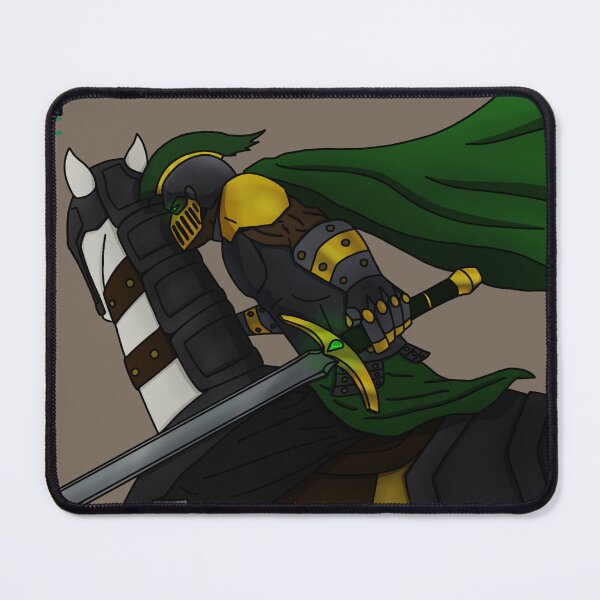 Item preview, Medieval Warrior Knight Green designed and sold by MDHairston2.