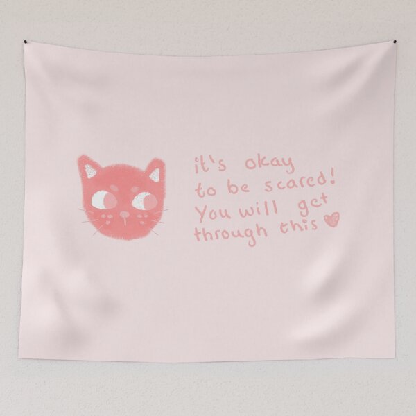 Item preview, Scaredy Cat designed and sold by Lilmissvegan.