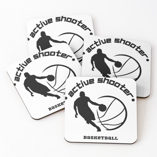 Item preview, active shooter basketball designed and sold by AK-BOUTIQUE.