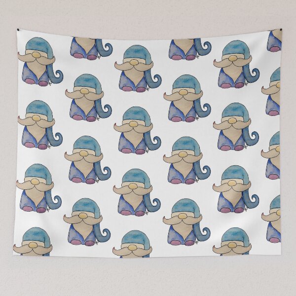 Item preview, Blue gnomie  designed and sold by doodle-mittens.