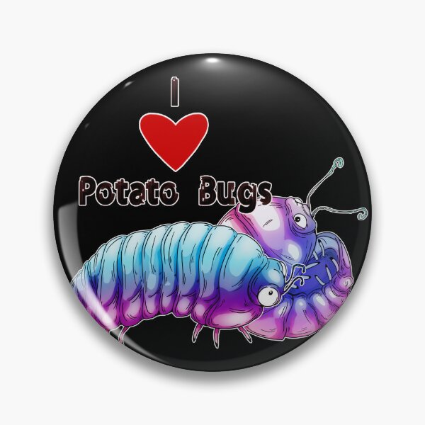 Item preview, Colorful Isopods: I Heart Potato Bugs designed and sold by iduzarts.