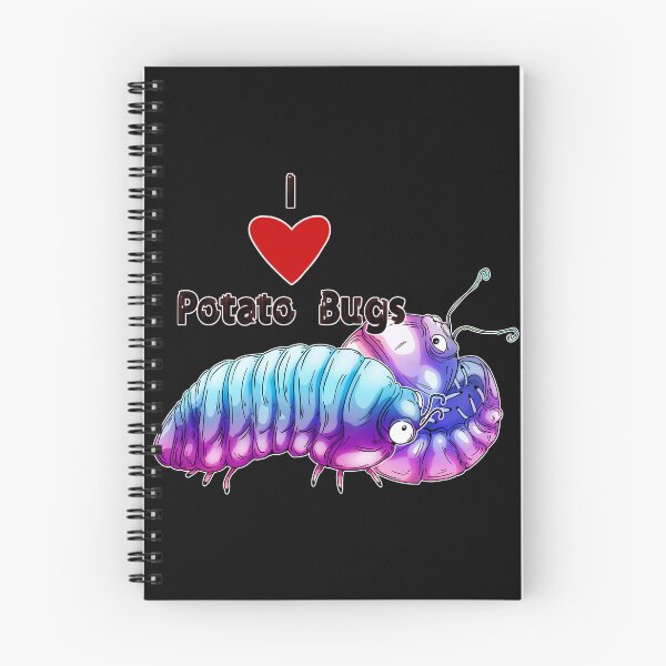 Item preview, Colorful Isopods: I Heart Potato Bugs designed and sold by iduzarts.