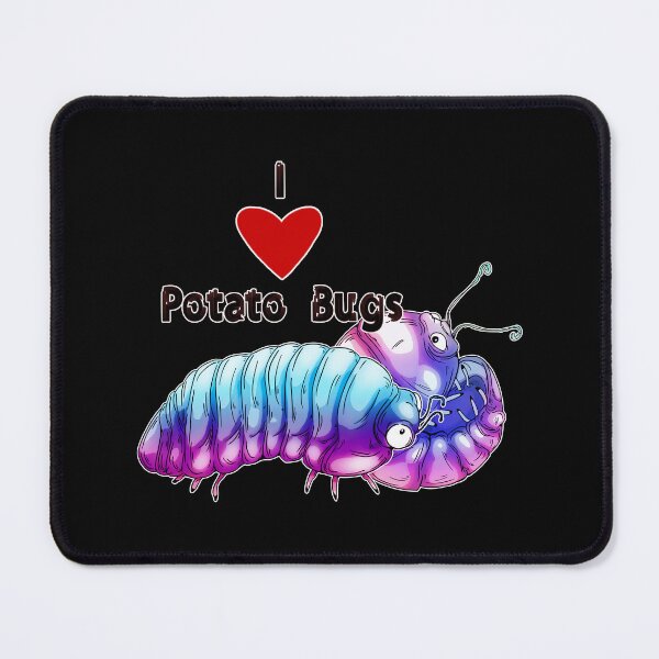 Item preview, Colorful Isopods: I Heart Potato Bugs designed and sold by iduzarts.