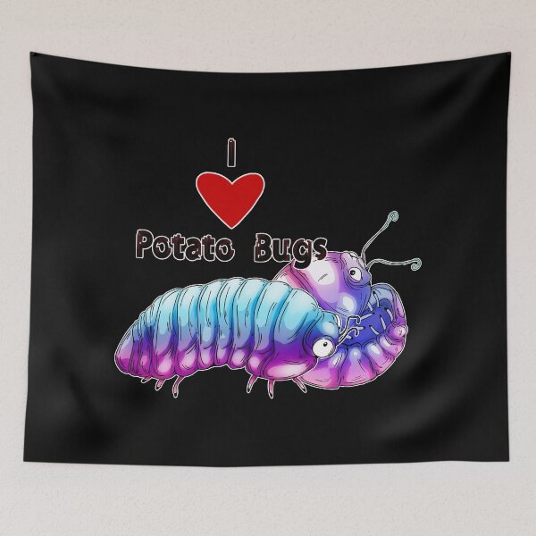 Item preview, Colorful Isopods: I Heart Potato Bugs designed and sold by iduzarts.