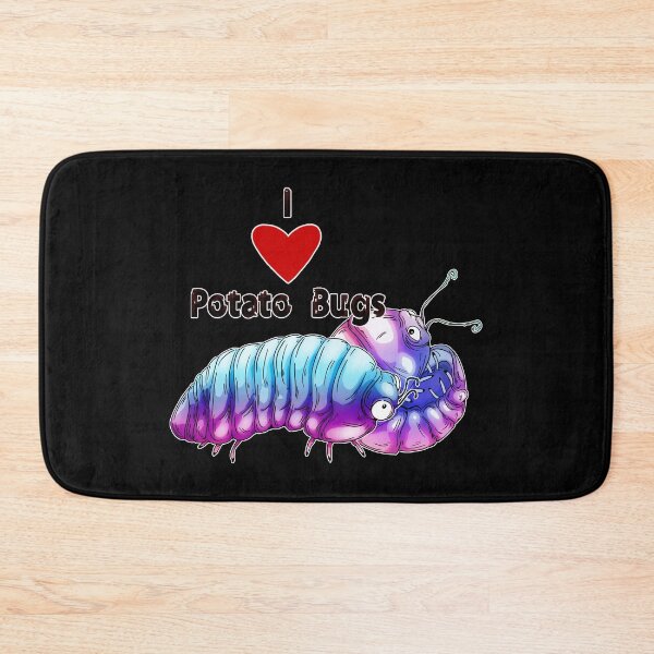 Item preview, Colorful Isopods: I Heart Potato Bugs designed and sold by iduzarts.