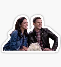 Jake and Amy Sticker