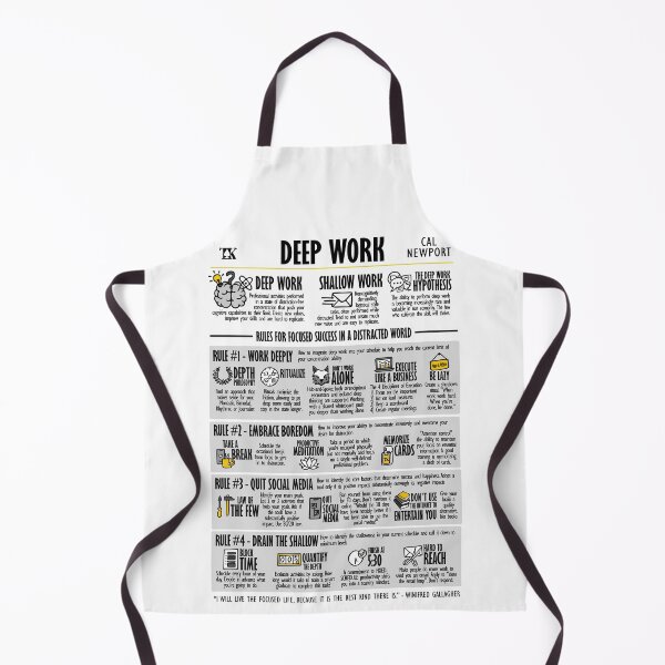 Item preview, Visual Book Deep Work (Cal Newport) designed and sold by TKsuited.