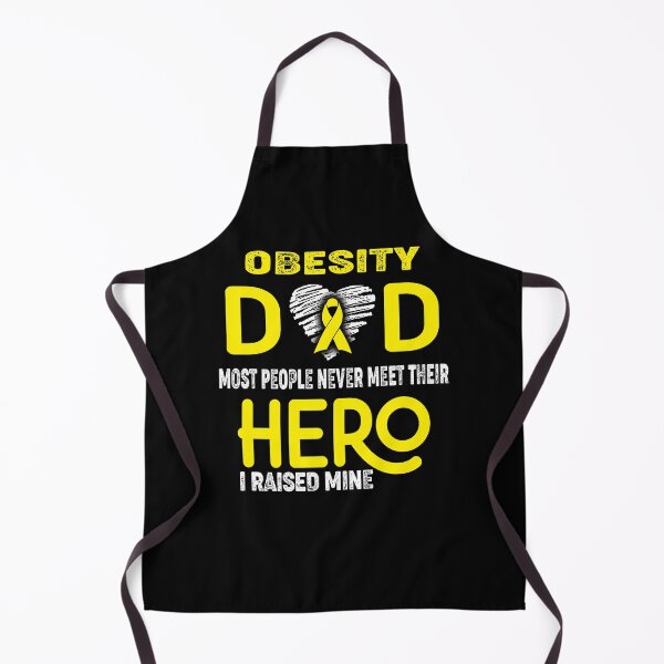 Item preview, Obesity DAD Most People Never Meet Their HERO I Raised Mine designed and sold by Tifrop.