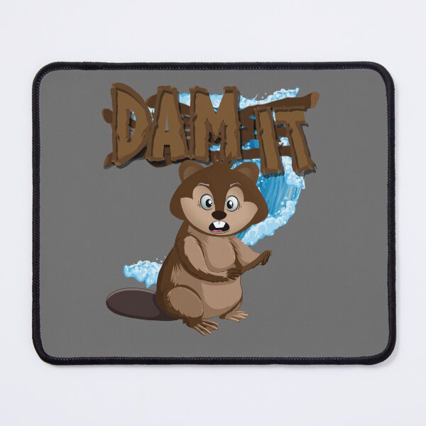 Item preview, Dam it beaver cartoon designed and sold by TipTopTapo.