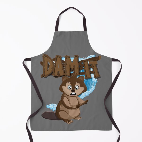 Item preview, Dam it beaver cartoon designed and sold by TipTopTapo.