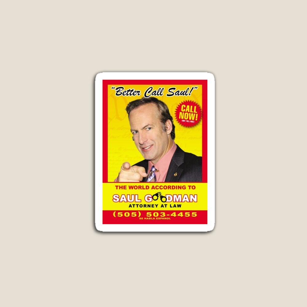 Better Call Saul, Breaking Bad, Business Card Advertisement