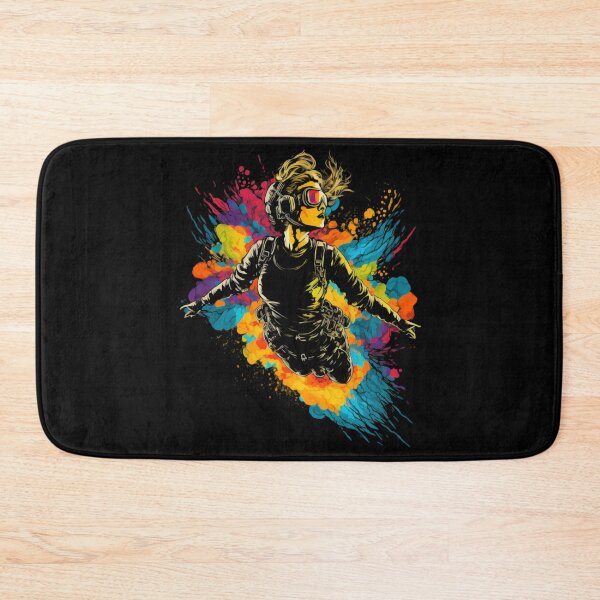 Item preview, Skydiving, free fall, nothing compares, the sky is my playground, screen print style designed and sold by Orianah.