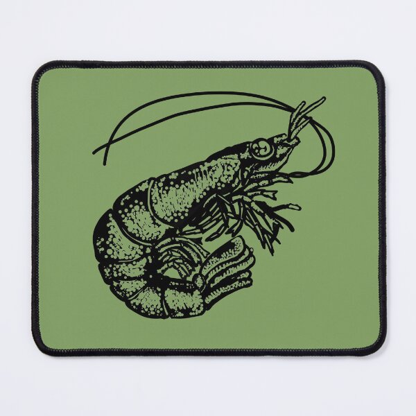 Item preview, Shrimp Illustration designed and sold by WhatWhatDesigns.
