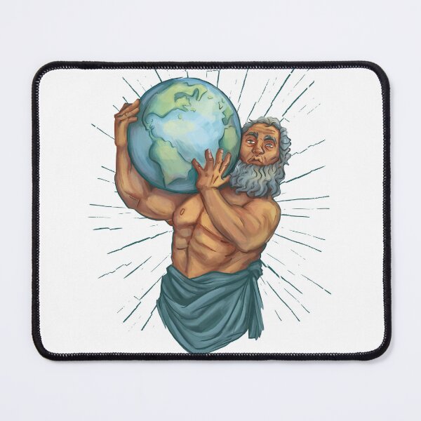 Item preview, Atlas Carrying The World designed and sold by Klotho-Fashion.