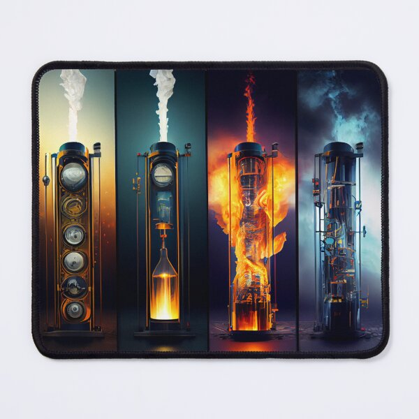 Item preview, Four Cylinders, Four Gases designed and sold by LukeAiWalker.