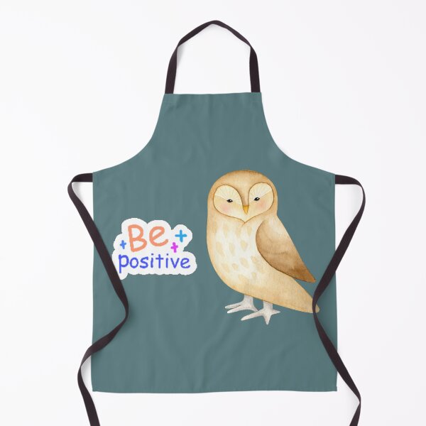 Item preview, be positive with owl designed and sold by sammanstore.