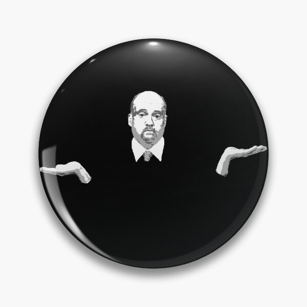 Item preview, Mad Money Jim Cramer shrug designed and sold by Signs for Dark Times.
