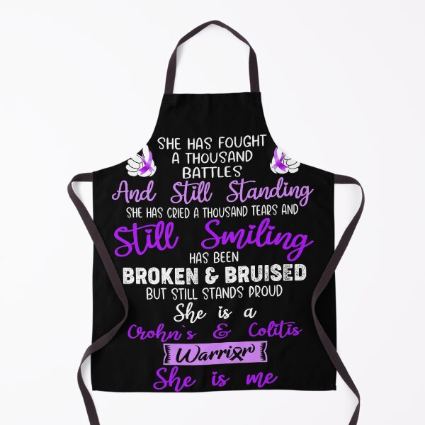 Item preview, Crohn's & Colitis Warrior SHE IS ME - Support Crohn's & Colitis Fighter Gifts designed and sold by Berriosly.