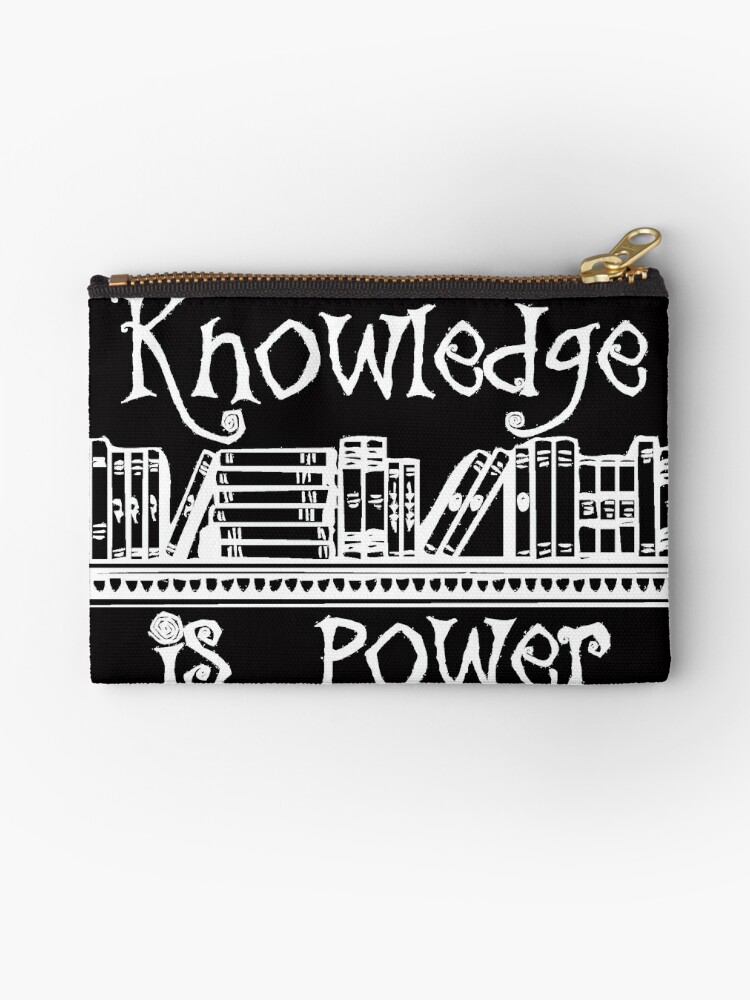 Book Lovers Gifts - Knowledge Is Power Gift Ideas for Avid Readers &  Librarians - For Women & Men Who Are Always Reading Tote Bag for Sale by  merkraht