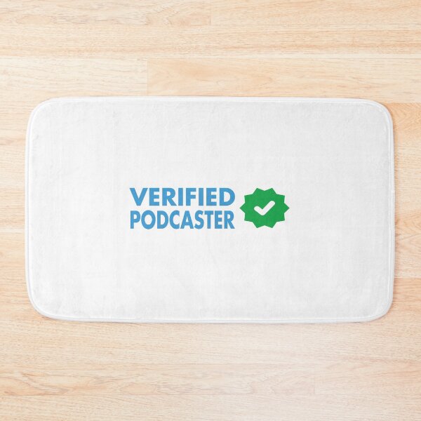 Item preview, Verified Podcaster designed and sold by Mannoucha ⭐⭐⭐⭐⭐ ( 1,978 reviews ).