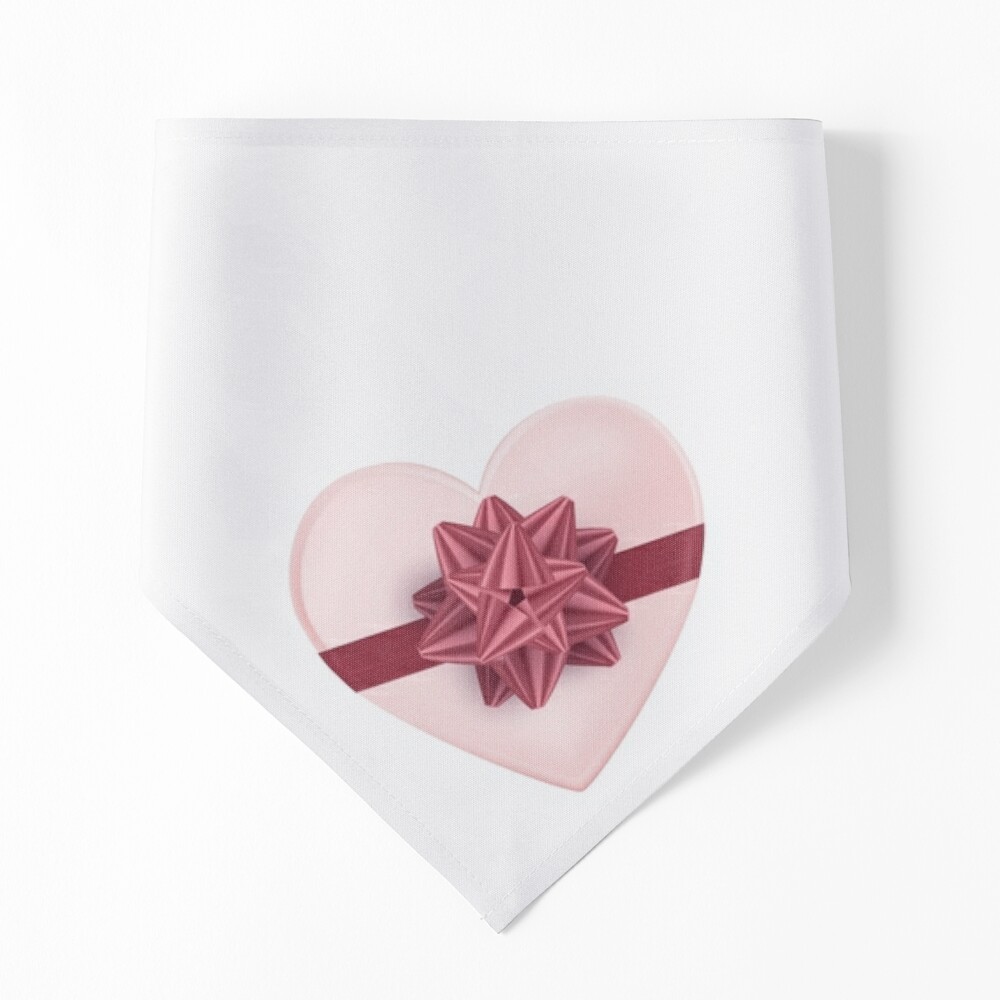 3D pink heart with ribbon Poster for Sale by fatemacreations