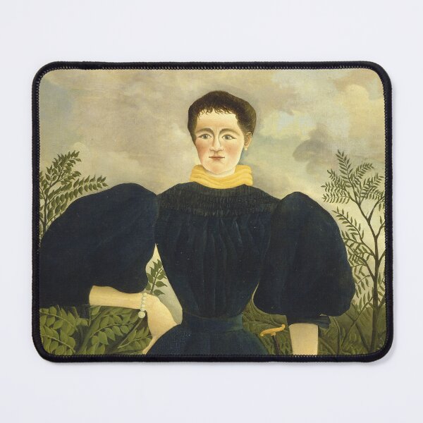 Item preview, Henri Rousseau Portrait of Madame M designed and sold by TeeARTHY.