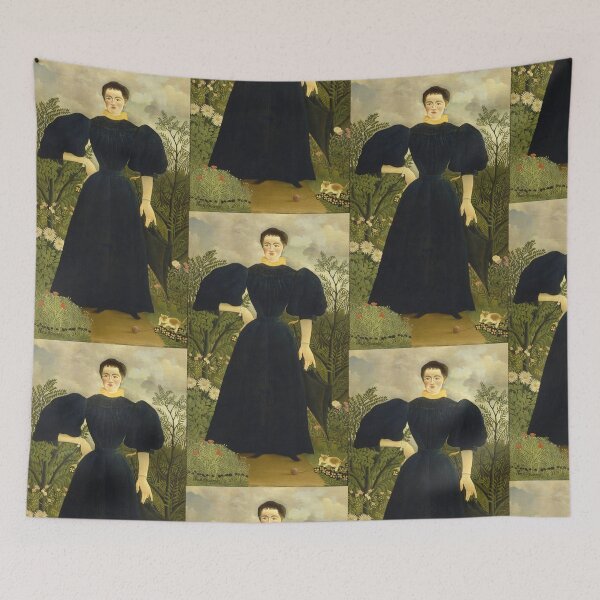 Item preview, Henri Rousseau Portrait of Madame M  designed and sold by TeeARTHY.