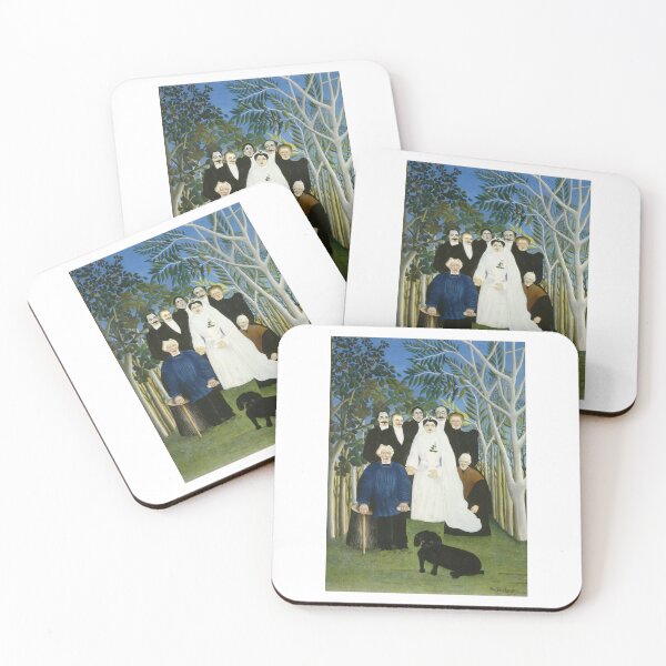 Item preview, Henri Rousseau Henri Rousseau's The Wedding Party (ca. 1905) famous painting  designed and sold by TeeARTHY.