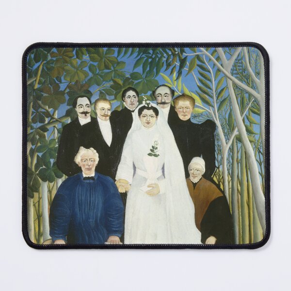 Item preview, Henri Rousseau Henri Rousseau's The Wedding Party (ca. 1905) famous painting  designed and sold by TeeARTHY.