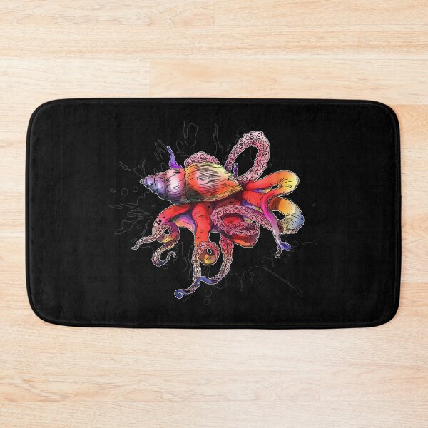 Item preview, Octo-Snail Ink Splat designed and sold by iduzarts.