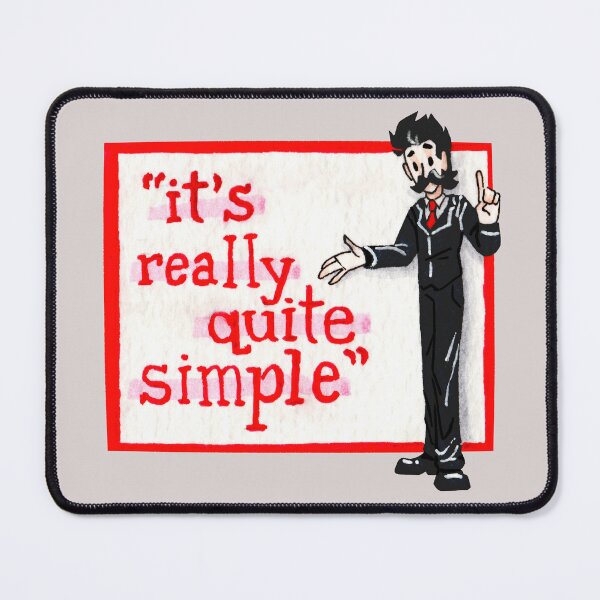 Item preview, "it's really quite simple" designed and sold by UpWiththeStars.
