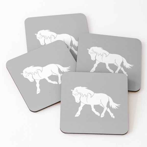 Item preview, horse trot white designed and sold by Eymirart.