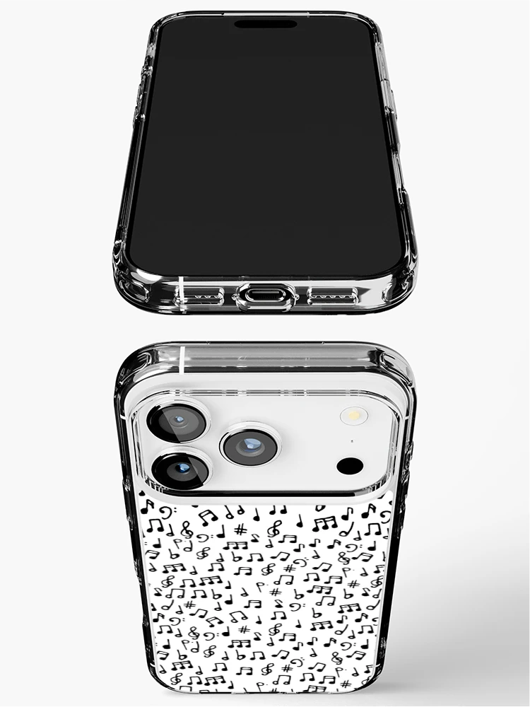 Thumbnail 3 of 5, iPhone Case, Music Notes designed and sold by TPdesigns.