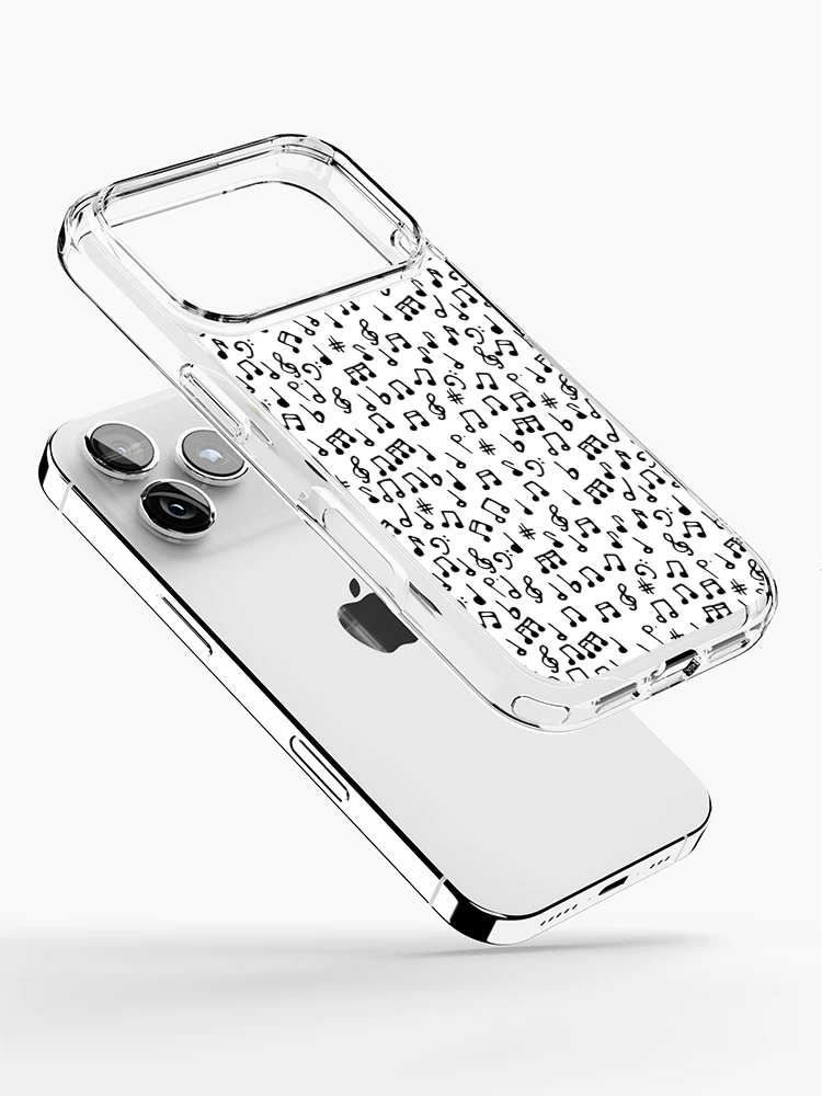 Thumbnail 2 of 5, iPhone Case, Music Notes designed and sold by TPdesigns.