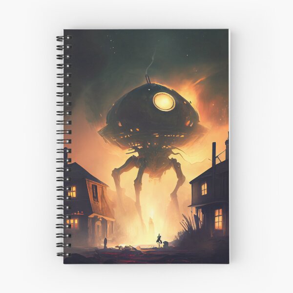 Item preview, Alien Tripod Terror - War of the Worlds designed and sold by LukeAiWalker.