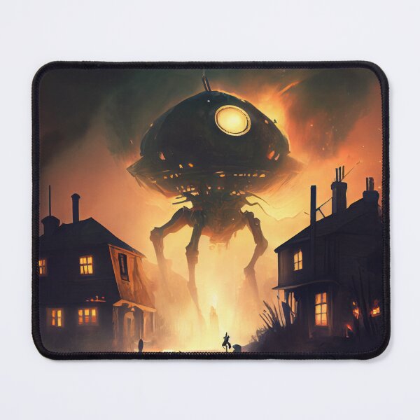Item preview, Alien Tripod Terror - War of the Worlds designed and sold by LukeAiWalker.