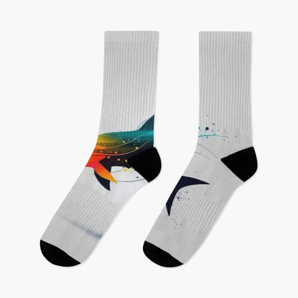 Item preview, Simplistic Multicolored Dolphin Through Water designed and sold by Galviato.