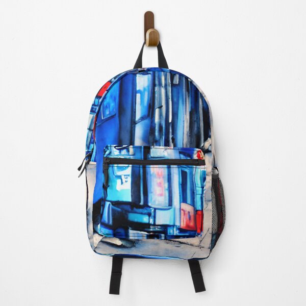 Item preview, Blue Tokyo Alleys Art designed and sold by viewgraphics.