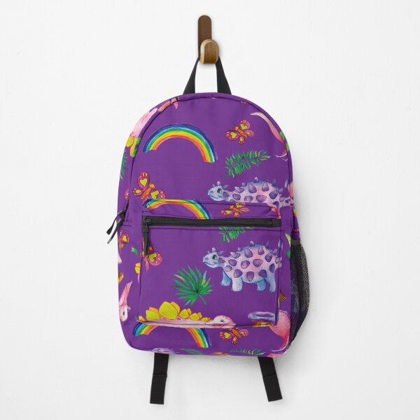 Item preview, Dinosaurs with rainbows, butterflies and volcanoes designed and sold by Elnica.