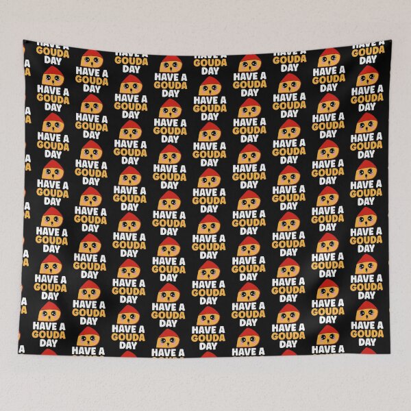 Artikelvorschau, Haben Sie einen Gouda-Tag - Lustiges Käse-Wortspiel entworfen und verkauft von TheButtonCrew.