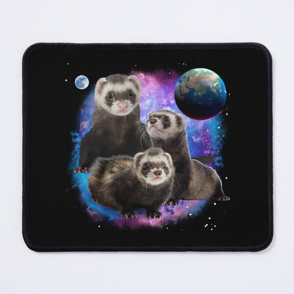 Artikelvorschau, Lustige Frettchen im Galaxy Frettchen entworfen und verkauft von Designs-By-Zar.