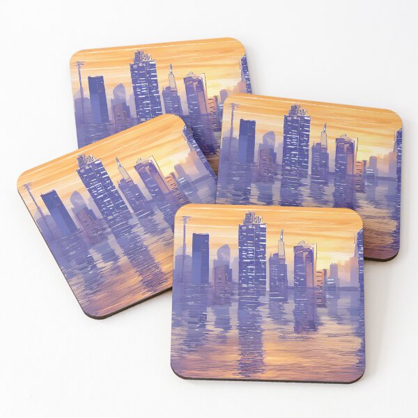 Item preview, City sunset  designed and sold by viewgraphics.