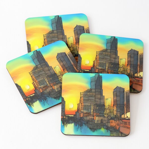 Item preview, City sunset  designed and sold by viewgraphics.