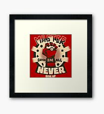 Master Framed Print