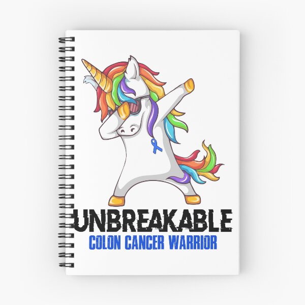 Item preview, Colon Cancer Awareness - Unicorn Colon Cancer Warrior Ribbon UNBREAKABLE designed and sold by Fernandezf.