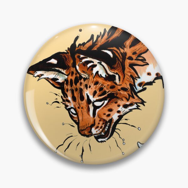 Item preview, Jumping Serval designed and sold by Laura Pauselli.