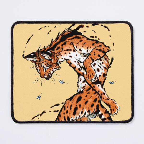Item preview, Jumping Serval designed and sold by Laura Pauselli.