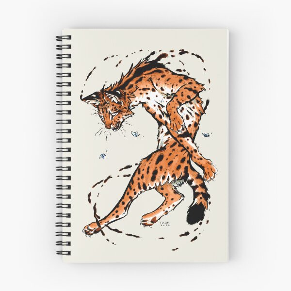 Item preview, Jumping Serval designed and sold by Laura Pauselli.